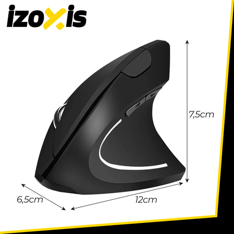 Souris verticale sans fil Izoxis 26628