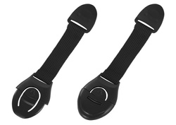 Security - lock for cabinets 10 pcs. black