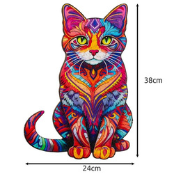 Wooden puzzle - Kruzzel puzzle 22878