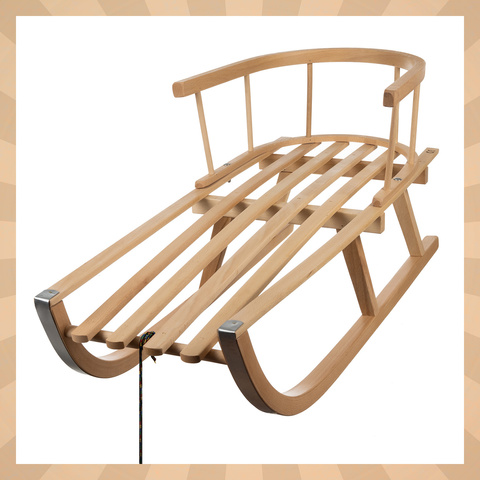 Luge en bois Kruzzel 25217