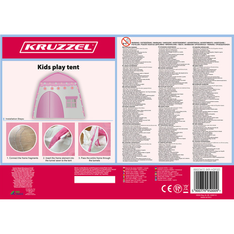 Kinderzelt HOME + Beleuchtung 23472