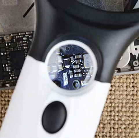 LED illuminated magnifying glass Izoxis 22670