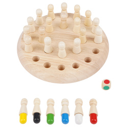 Jeu d&#39;échecs à mémoire - Kruzzel en bois 26251