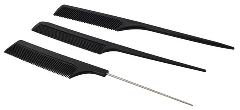 Hairdressing combs - set of 10