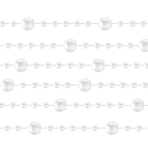 Weihnachtsbaumgirlande - Perlen 5m Ruhhy 22499