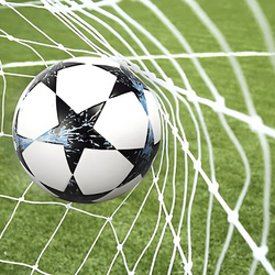 Trizand Fußballtornetz aus Metall