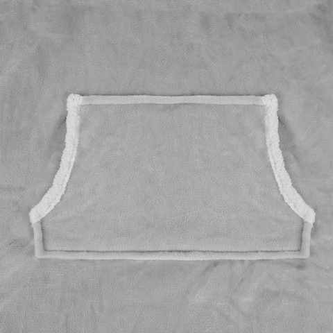 XXL-Sweatshirt - graue Decke Ruhhy 24402