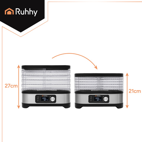 Ruhhy 25928 Mushroom, Fruit and Vegetable Dehydrator