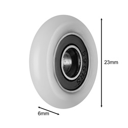 Castors for Ruhhy 25513 shower cubicle