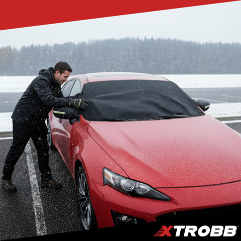 Antifrostschutzabdeckung fürs Auto - Xtrobb 27186 Set