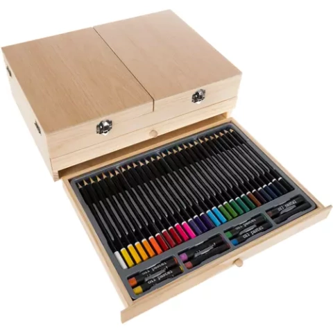 Ensemble de peinture dans une valise 83 pcs. Maaleo 19179