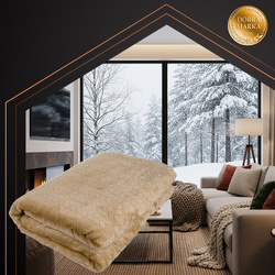 Tapis chauffant électrique 180x130cm beige Ruhhy 26224