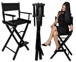 Chaise de maquillage en bois