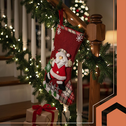 Christmas socks - decorative 4 pcs Ruhhy 26467