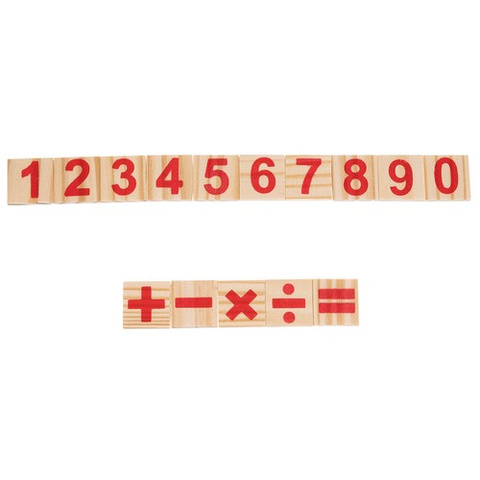 Wooden sticks for learning to count 22447