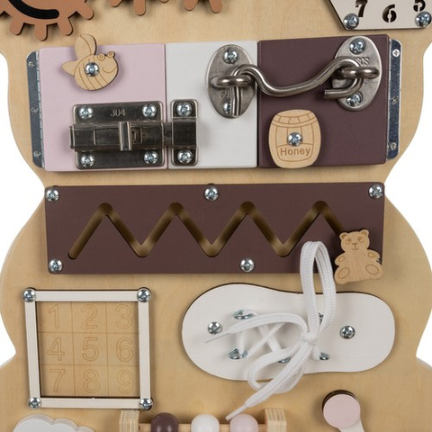 Manipulationstafel - Kruzzel 22584 Teddybär