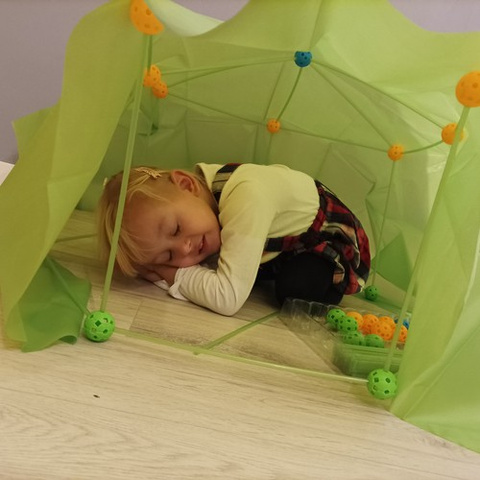 Straw blocks 100pcs - tent 22613