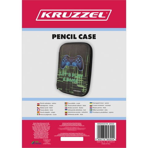 Folding pencil case - school Kruzzel 24533