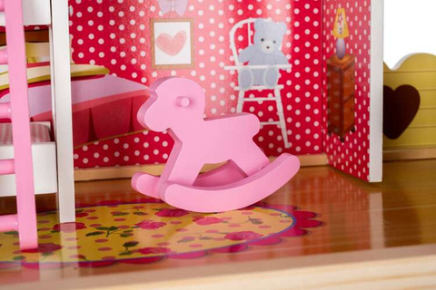 Puppenhaus aus Holz - Villa D11252