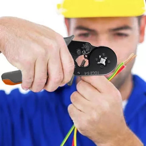 Krimpovací kleště pro koncovky vodičů 0,25-10 mm2 Bigstreen 23271