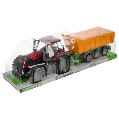 Farm - tractor with trailer 24711