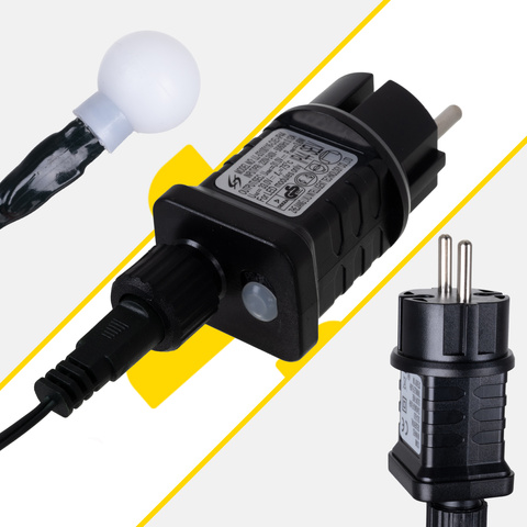Рождественские шаровые огни 300LED 30м Izoxis 26264