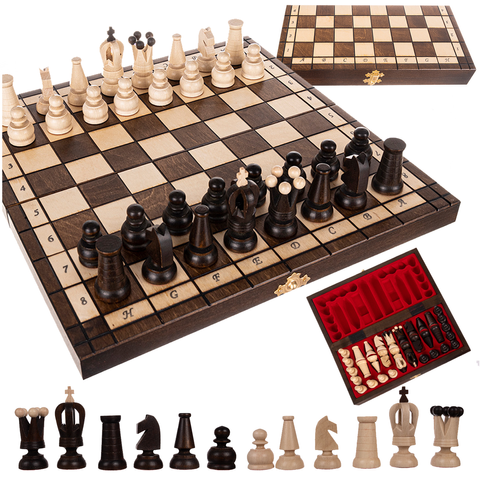 Jeu d'échecs royal 31x31cm Ruhhy 26038