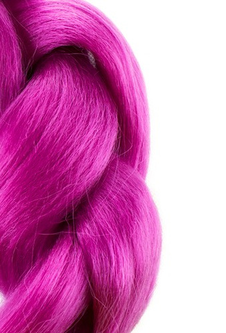 Cheveux synthétiques en tresses - violet