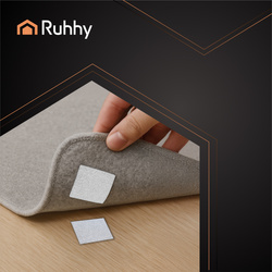 Bande Velcro autocollante 5 m x 5 cm blanche Ruhhy 25807