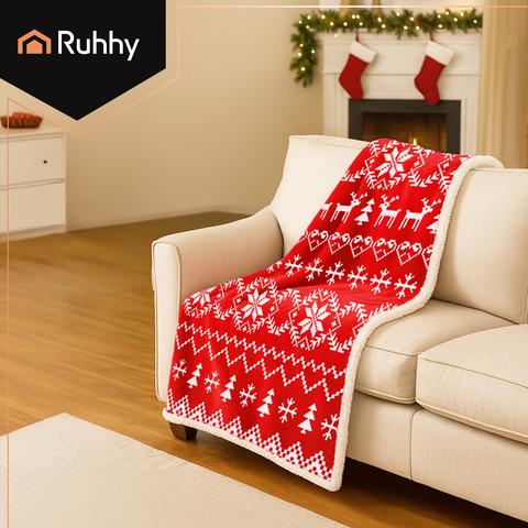 Christmas blanket 1.3x1.7cm Ruhhy 26610