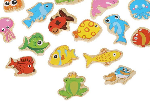 Jeu &quot;Attraper du poisson&quot; pour un aimant, 22 pcs.