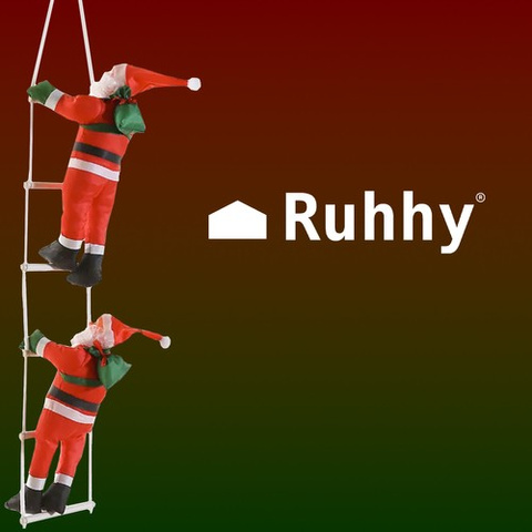 Santas on the ladder Ruhhy 22519