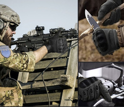 Tactical gloves L- black Trizand 21769