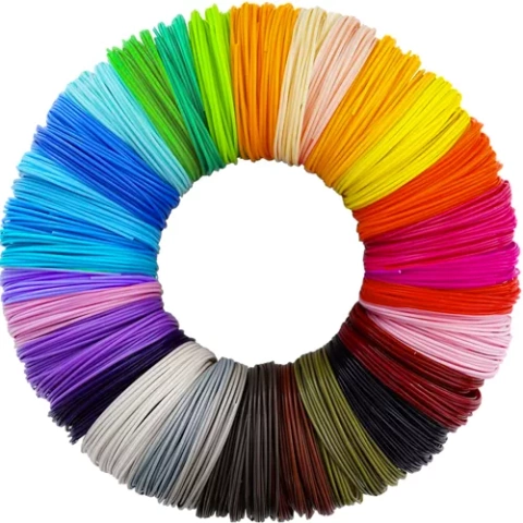 PLA 3D filaments - 30 pcs. x 3m 19875