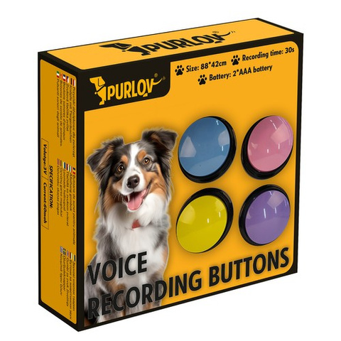 Purlov 24615 boutons sonores d&#39;animaux