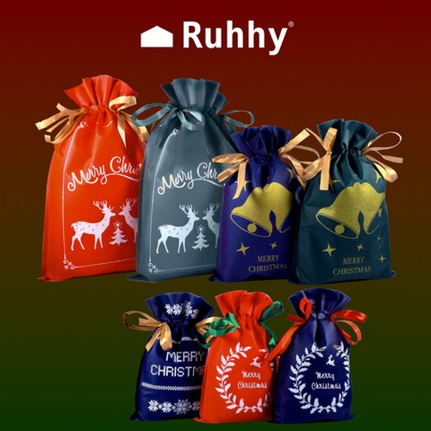 Sacs de Noël - lot de 8 pcs. Ruhy 22251