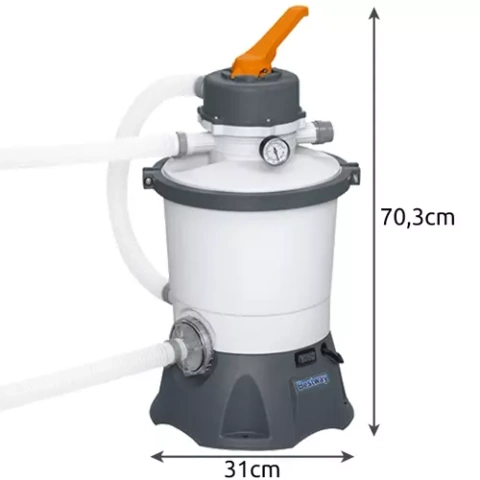 Sand pump for swimming pools 3028 l/h BESTWAY 58515