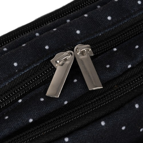 Triple foldable pencil case - black Maaleo 24511