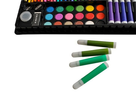 Ensemble de peinture dans une valise 288 pcs