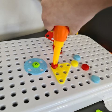 Creative Mosaic with Screwdriver 22444