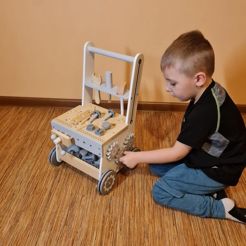 Wooden workshop 3in1 Kruzzel 24758