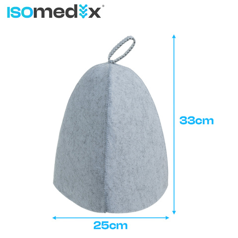 Isomedix 26455 felt sauna hat