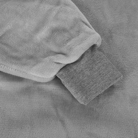 XXL-Sweatshirt - graue Decke Ruhhy 24402