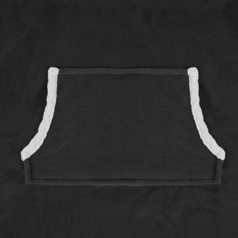 XXL-Sweatshirt - schwarze Decke Ruhhy 24403