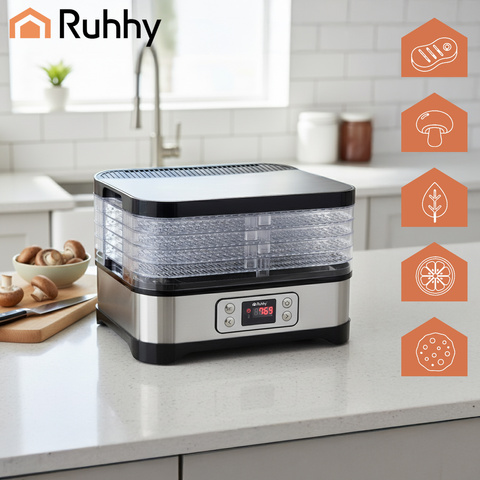 Mushroom, fruit and vegetable dryer Ruhhy 25929