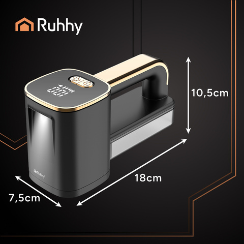 Ruhhy 26642 Cordless Clothes Shaver Black