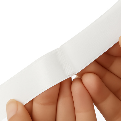 Samolepicí páska na suchý zip 5mx5cm bílá Ruhhy 25807