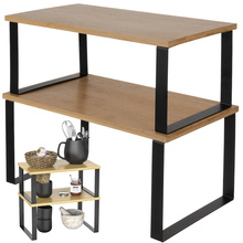 Bambusová kuchyňská police - 2 ks Ruhhy 25661