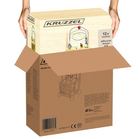 Holzschieber - Lernwürfel 22606