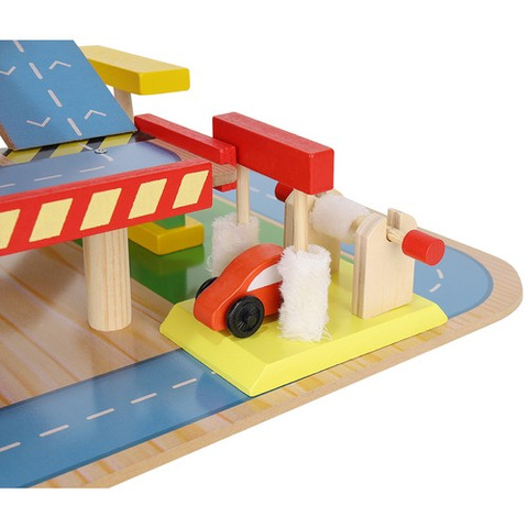 Parking garage - wooden 22446